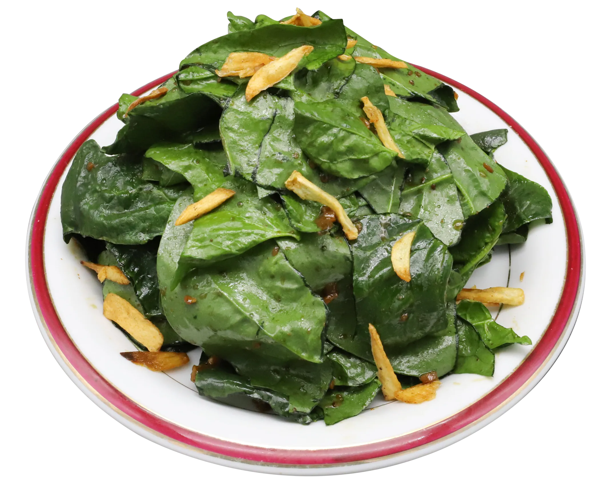 ガーリックほうれん草サラダ